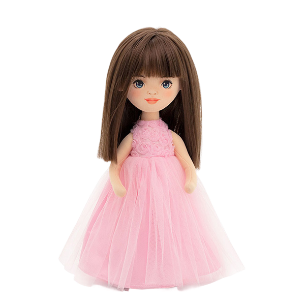 Sophie In A Pink Dress With Roses 32